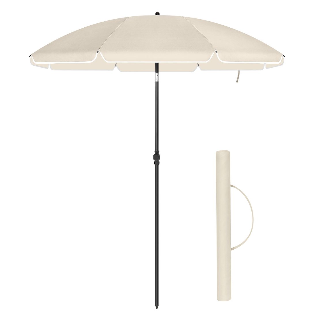 Songmics Parasol ogrodowy 160 x 196 cm