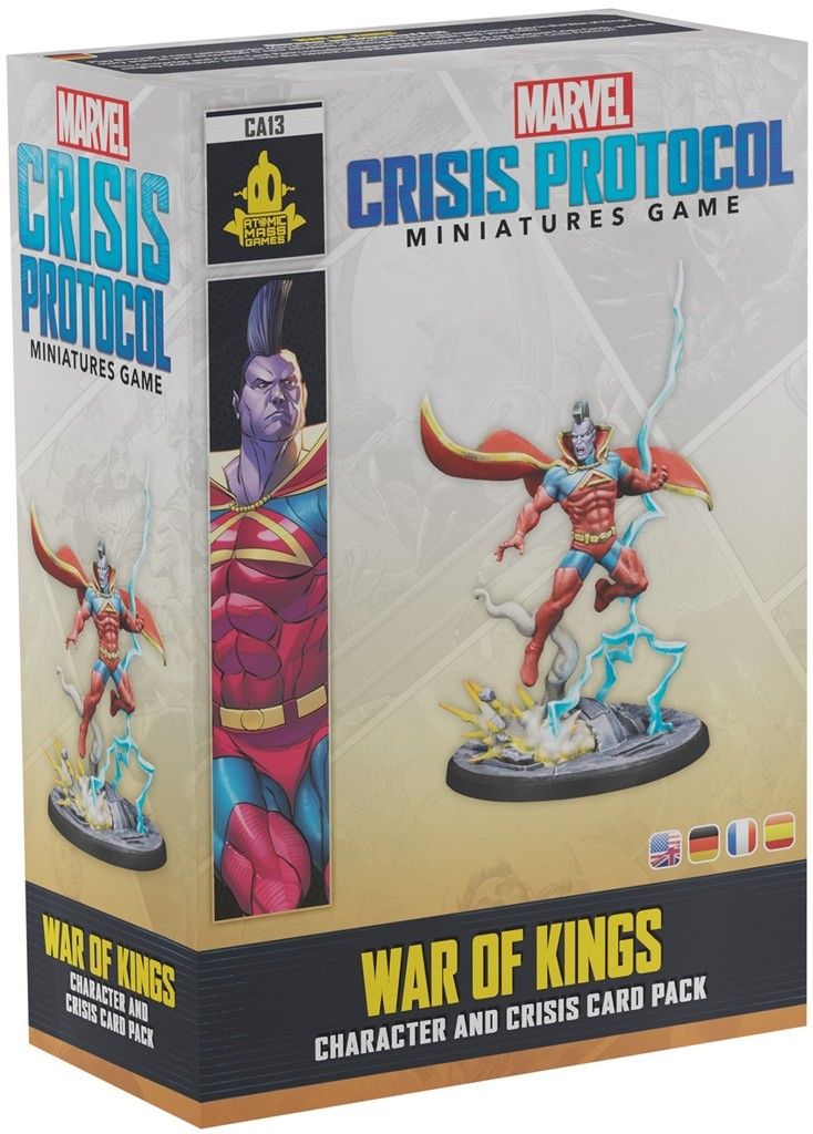 Marvel: Crisis Protocol - War of Kings Character Atomic Mass Games - gra