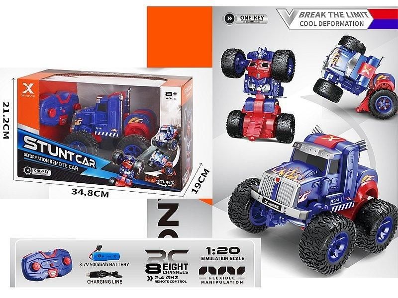Auto Rc transformujące 1:20 z ładowarką Adar - model lub pojazd