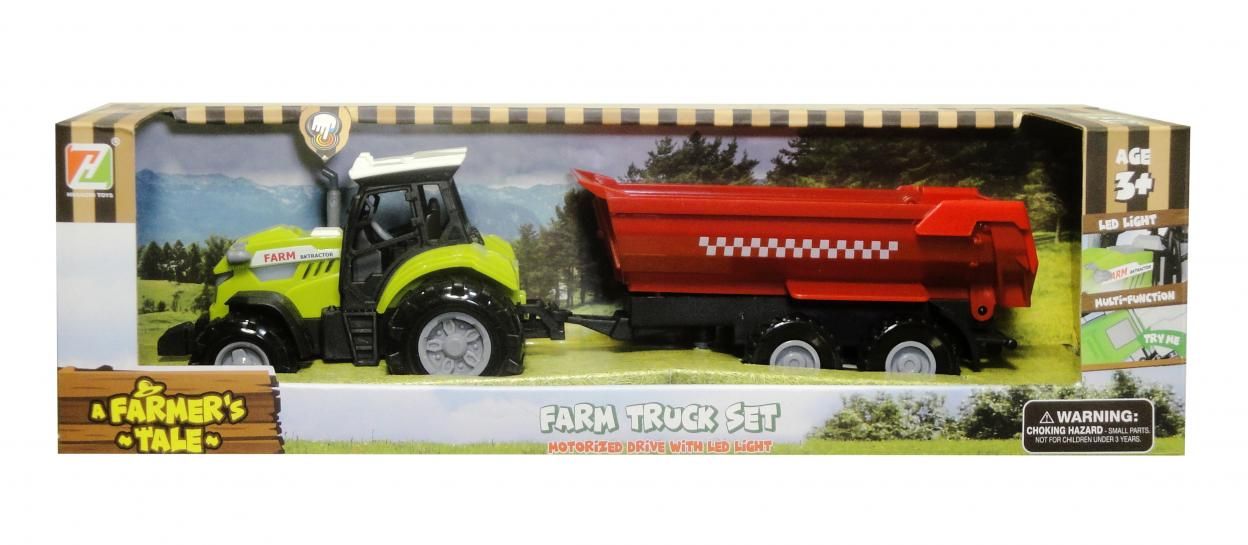 Traktor z dźwiękami i światłem Swede - model lub pojazd