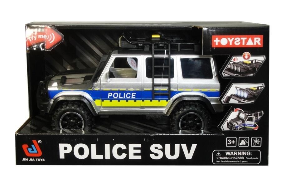 Radiowóz terenowy z napędem światło, dźwięk Swede - model lub pojazd