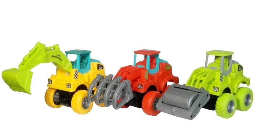 Traktor budowlany z narzędziem Mix Swede - model lub pojazd