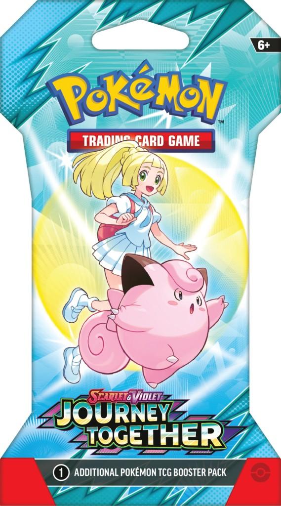 Pokémon TCG: Scarlet & Violet - Journey Together - Sleeved Booster mix - karty