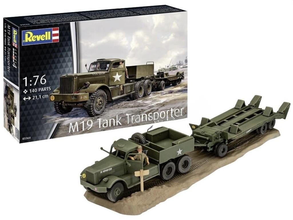 Transporter czołgów M19 Revell - model lub pojazd