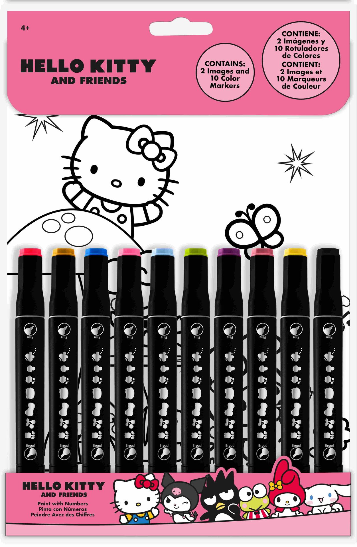 Malowanie po numerkach Hello Kitty Hk50188