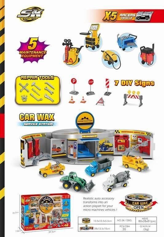Zestaw Parking SK-128G Maksik - model lub pojazd