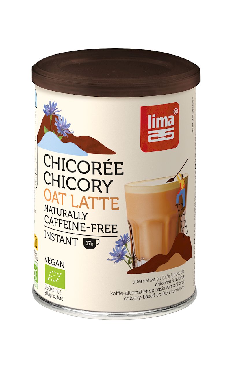 Lima Kawa zbożowa instant owsiana z cykorią latte 100 g Bio - kawa