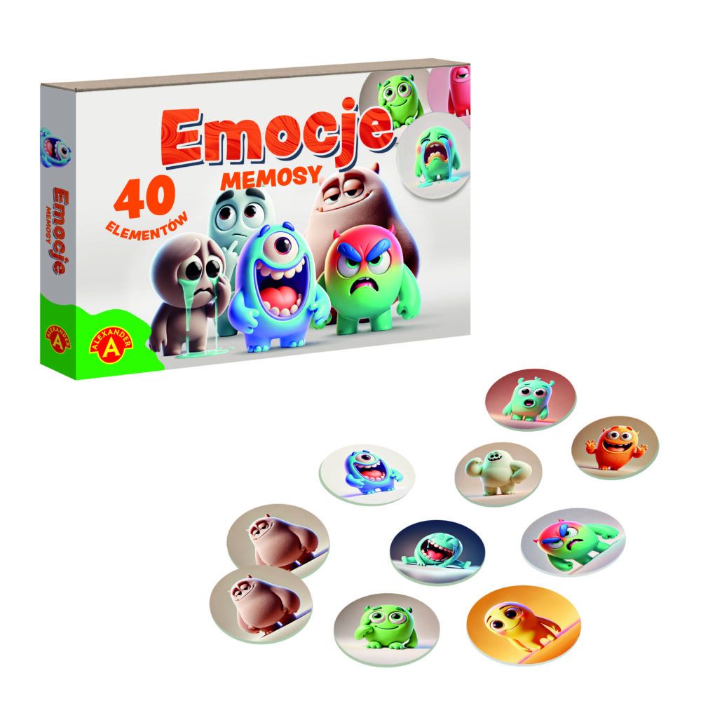 Memosy Emocje Alexander - gra