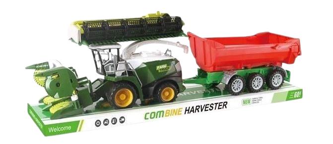 Kombajn z czerwoną przyczepą Toys Paweł Wojda - model lub pojazd