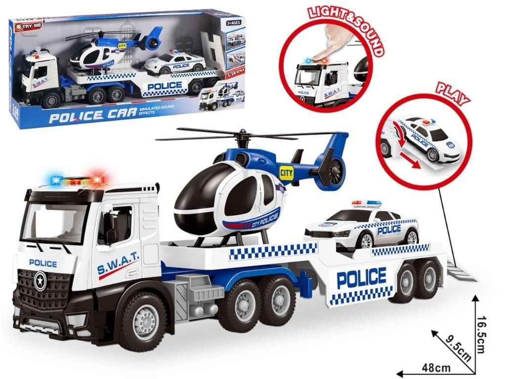 Auto laweta Policja Madej - model lub pojazd