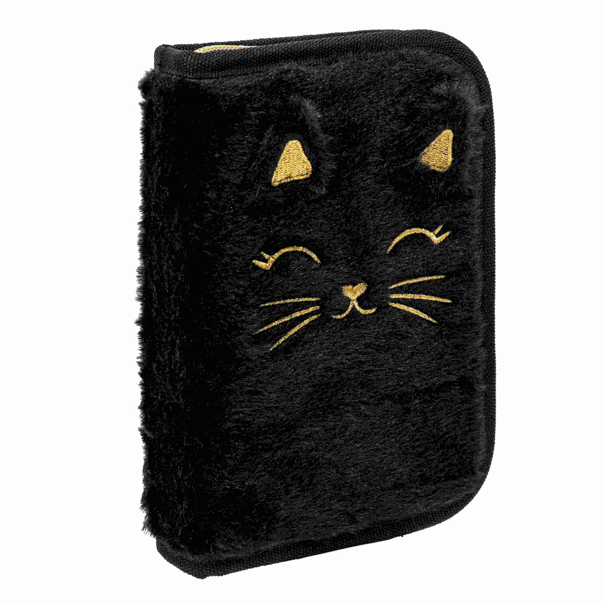 Piórnik pojedyn z wyp Astrabag Fluffy Kitty Black