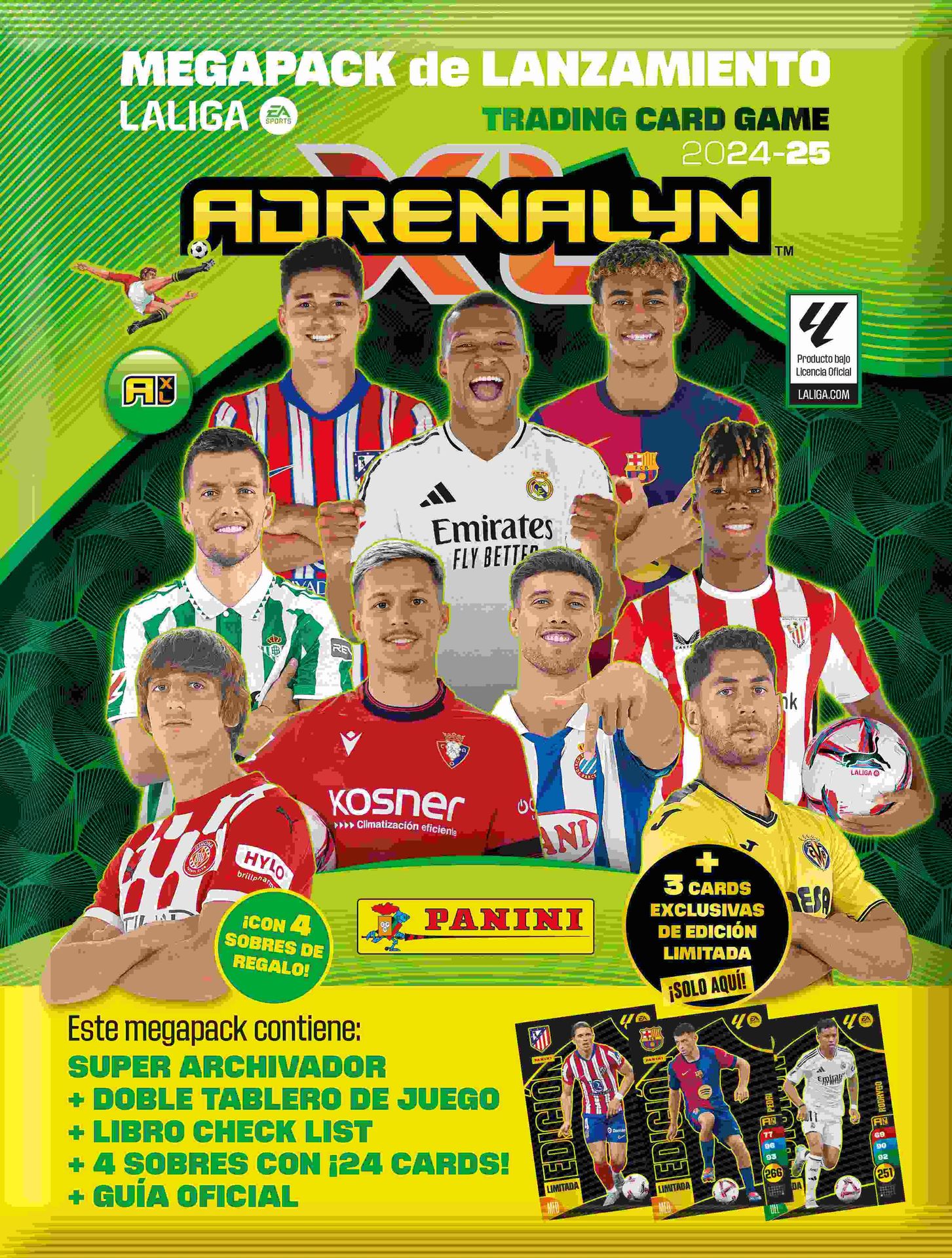 Starterpack La Liga 2024-2025 Adrenalyn Xl Tc Panini - gra
