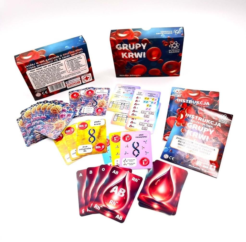 Grupy Krwi Science Boards - gra