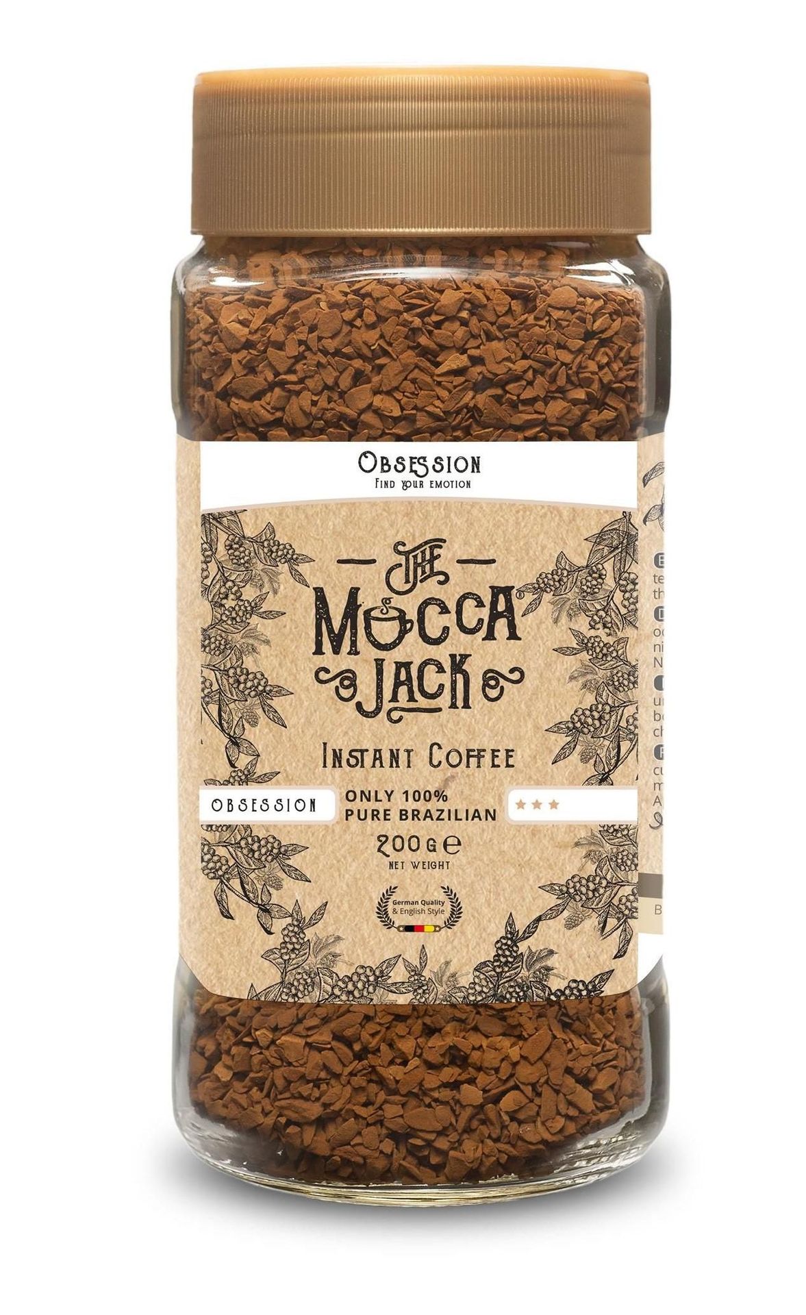 Mocca Jack Kawa rozpuszczalna Obsession 200 g - kawa