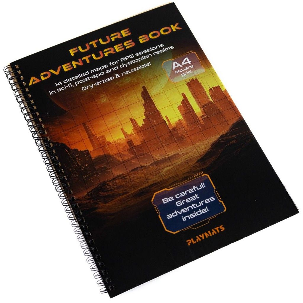Księga RPG: Future Adventures Book A4 (kwadrat) playmaty.pl - gra