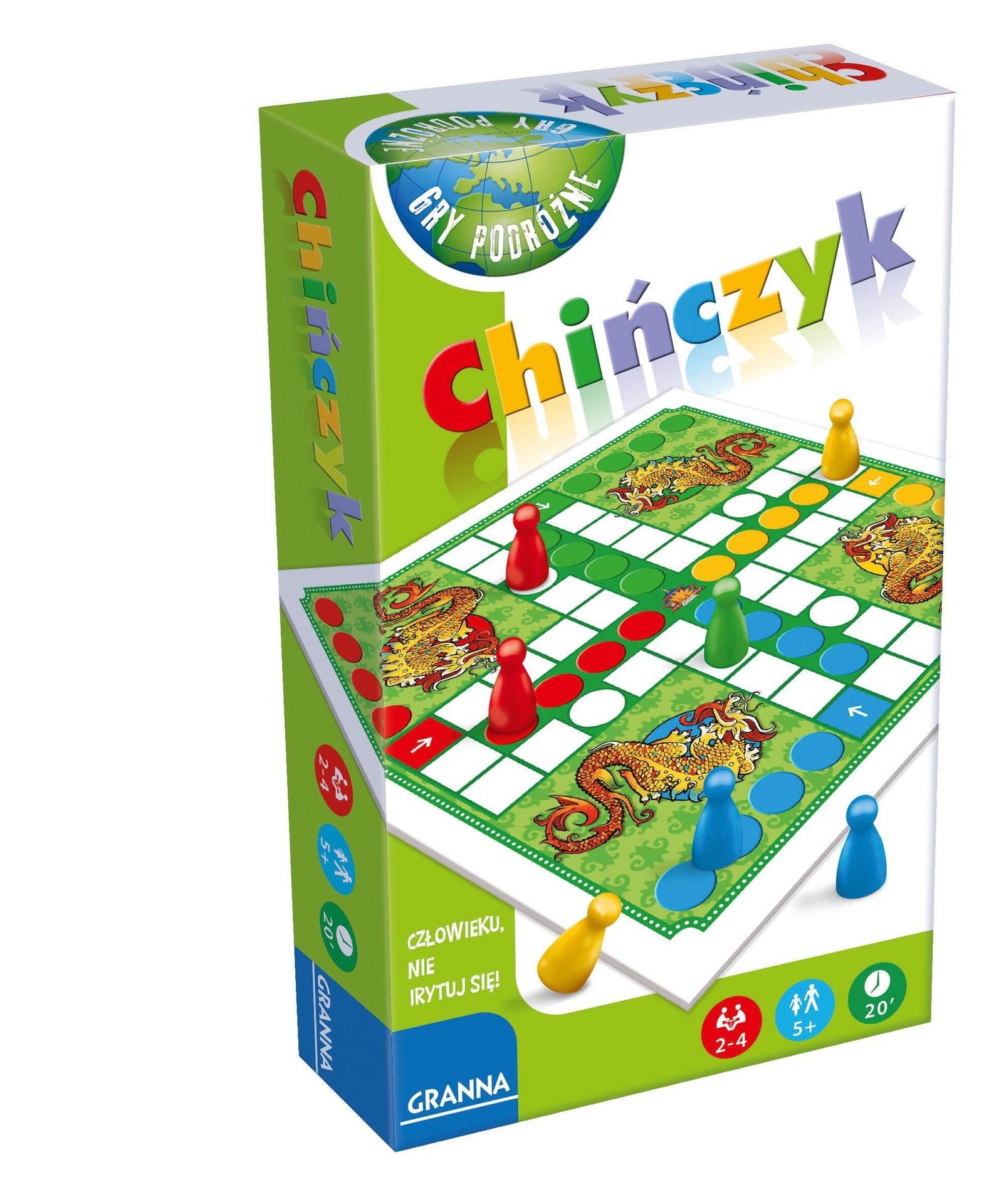 Mini chińczyk - gra planszowa