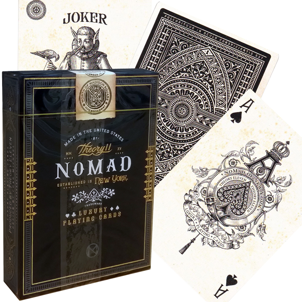NoMad Karty, czarne - karty
