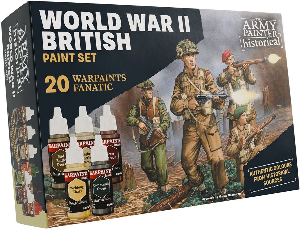 The Army Painter: Historical - World War Ii - British Paint Set