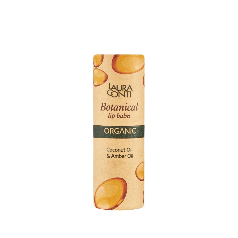Ecosoft Balsam do ust, Botanical Organic, zero waste, Bursztyn 7.2 ml - Pomadka lub błyszczyk