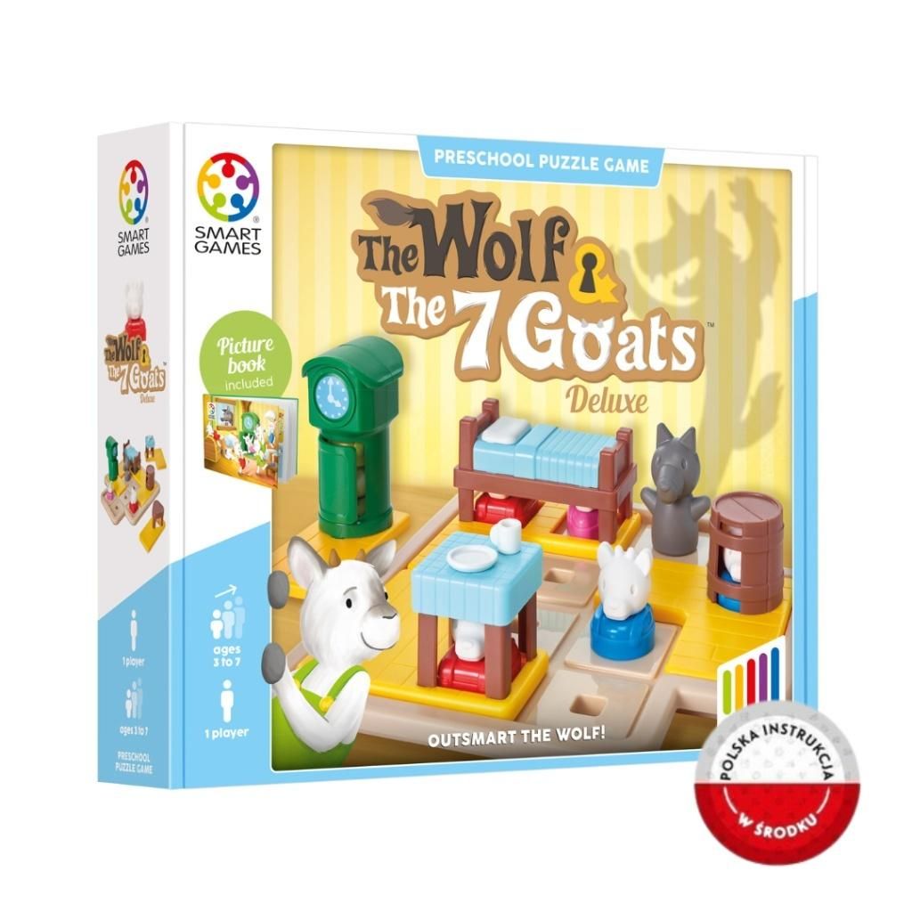 Smart Games The Wolf & The 7 Goats(ENG) Iuvi Games - gra