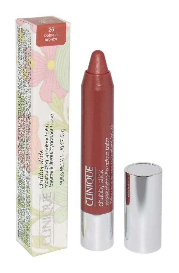 Clinique Chubby stick moisturising Pomadka do ust 26 boldiest bronze - Pomadka lub błyszczyk