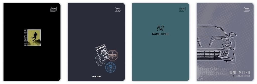 Interdruk Zeszyt A560k kratka Boys(10szt)