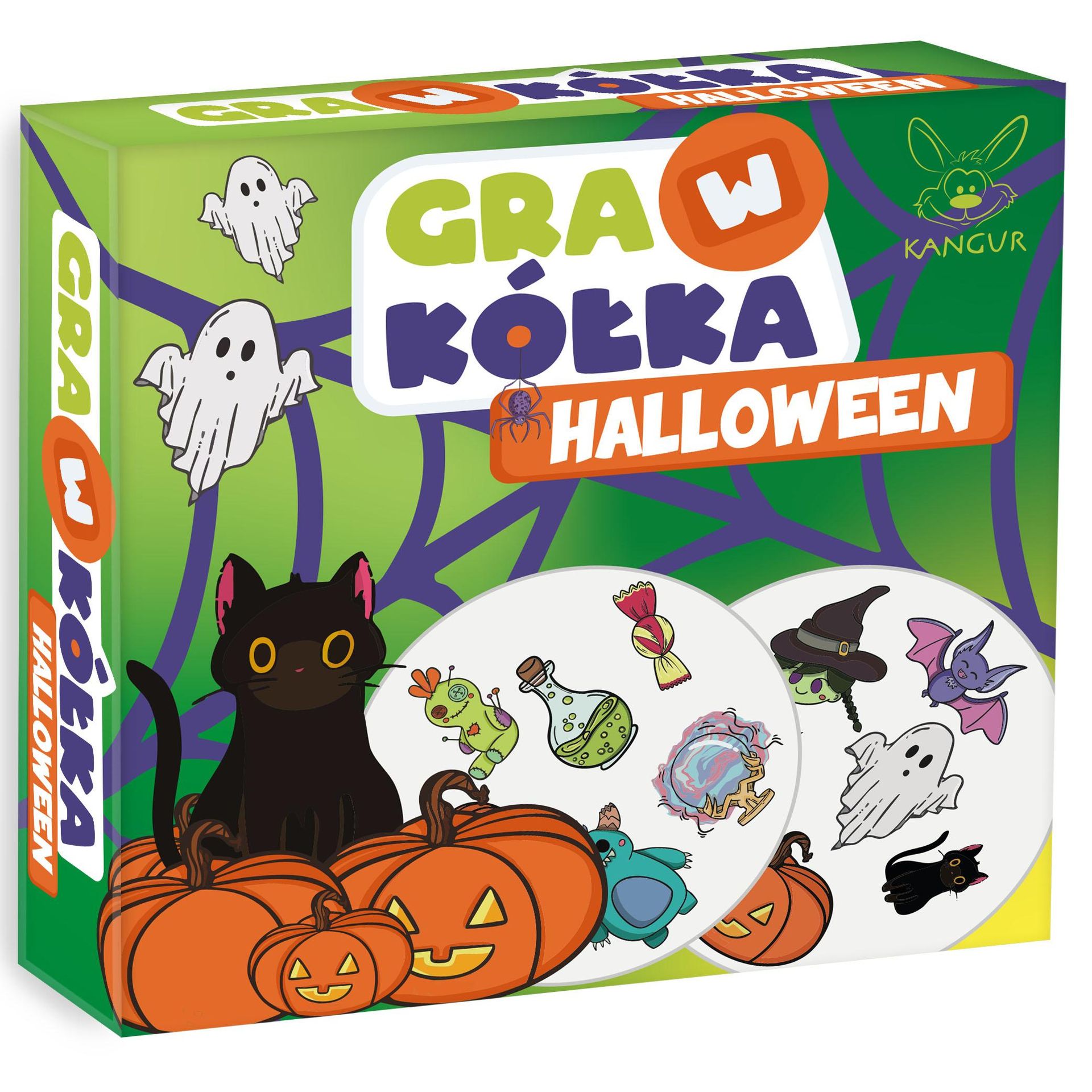 Gra w Kółka Halloween Kangur - gra