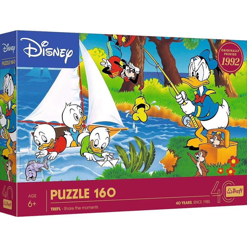 Puzzle 160 Przygoda nad jeziorem Trefl - puzzle