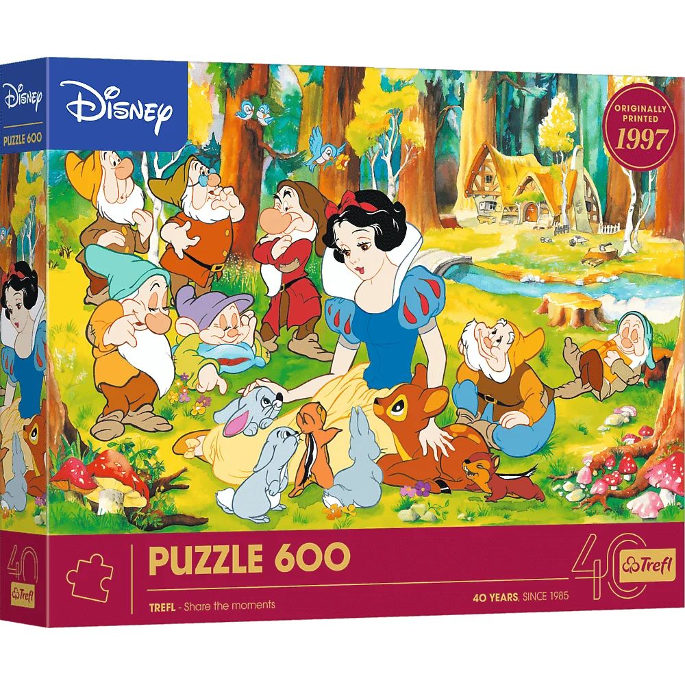 Puzzle 600 Królewna Śnieżka Disney Trefl - puzzle