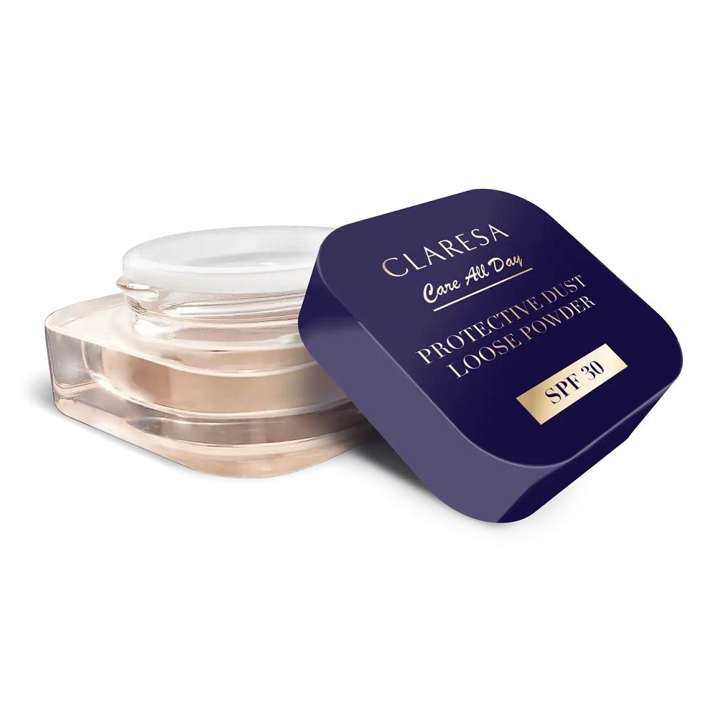 Claresa Protective Dust Loose Powder puder sypki utrwalający z filtrem Spf30 Universal 5 g - Podkład lub puder