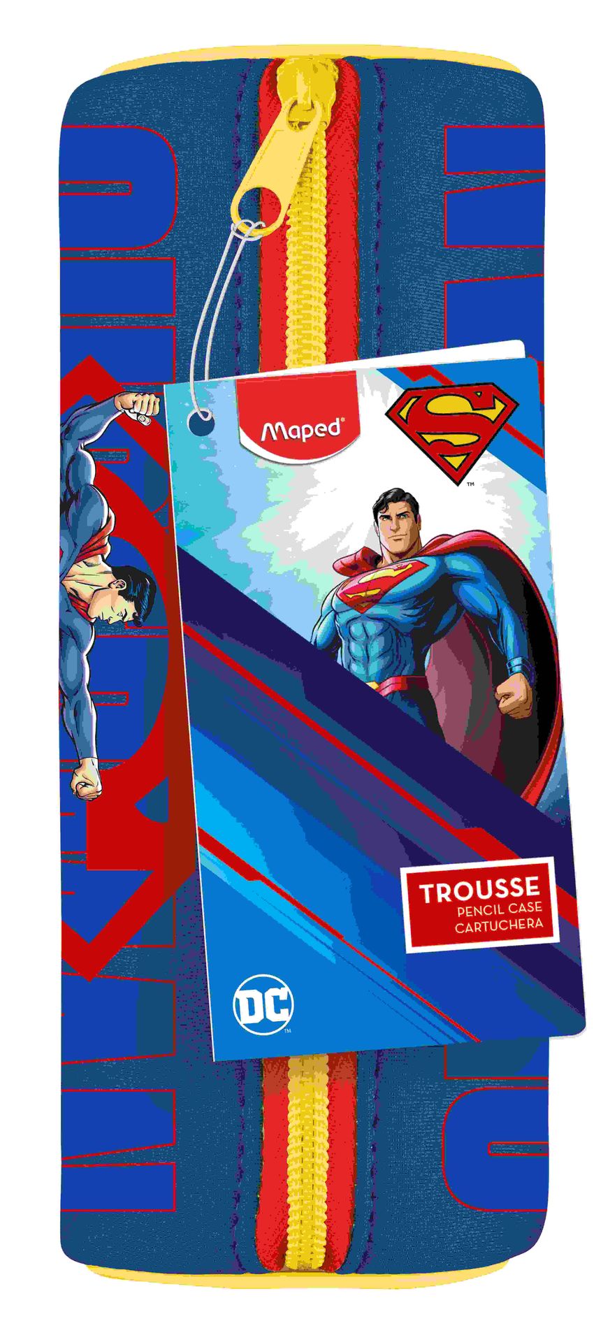 Piórnik tuba Superman Maped