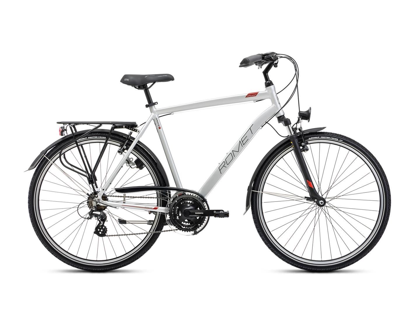 Romet Rower trekkingowy Wagant 0 srebrny 23 Xl