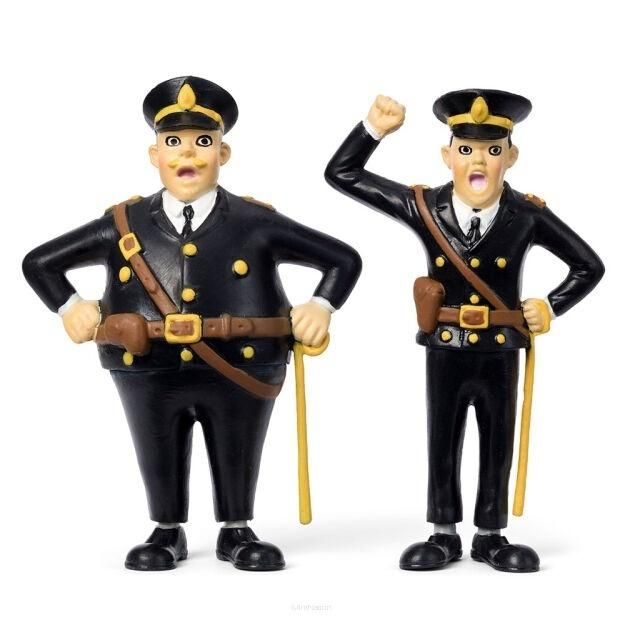 Figurki policjanci Kling i Klang Pippi - figurka