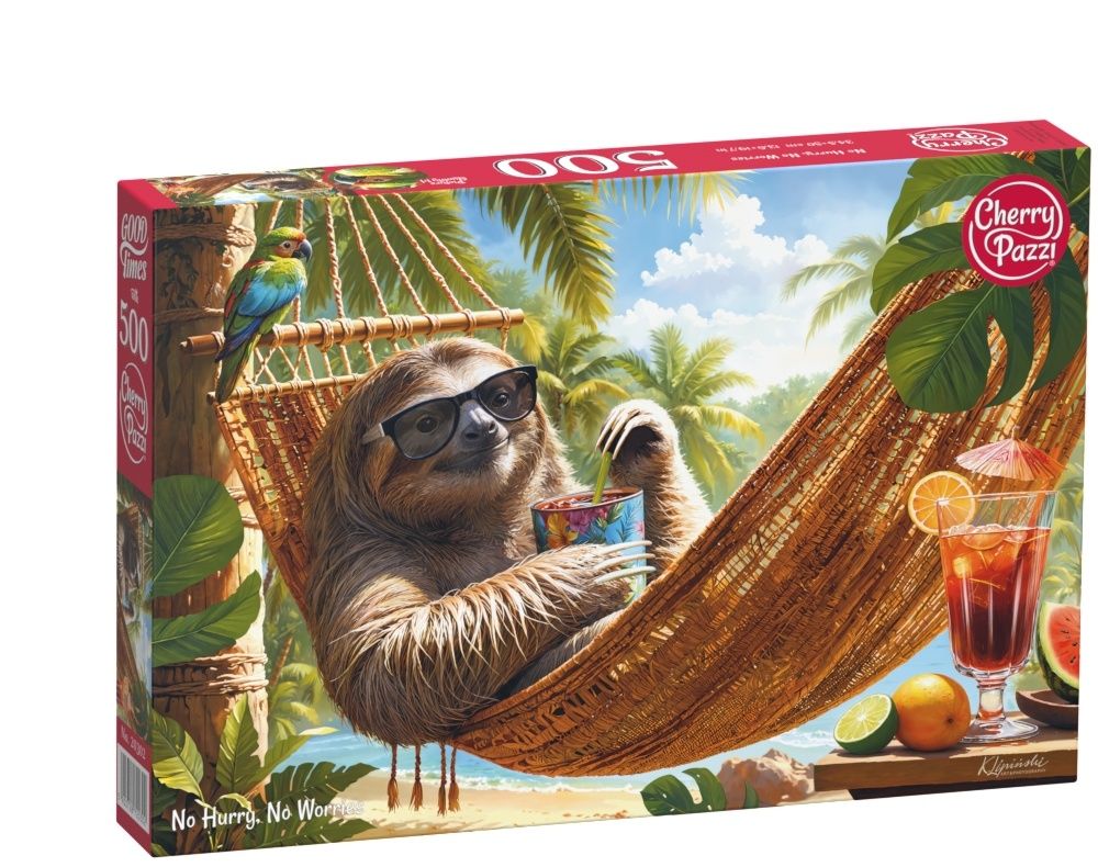 Puzzle 500 CherryPazzi No Hurry No Worries 20302 - puzzle