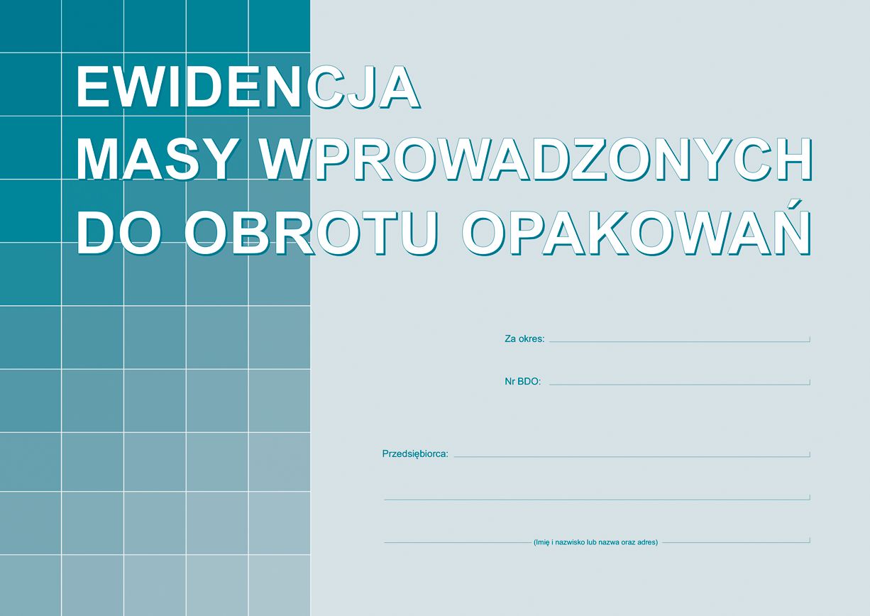 Ewidencja masy wprowadzonych do...S-220-1