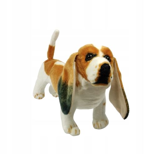 Pies basset 44cm Dubi Plusz