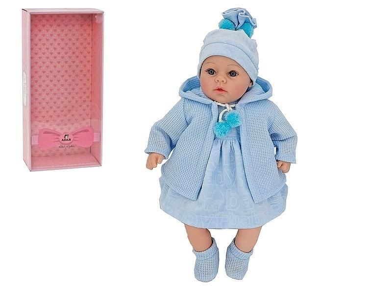 Lalka bobas śpiewa i mówi po polsku 45cm Adar