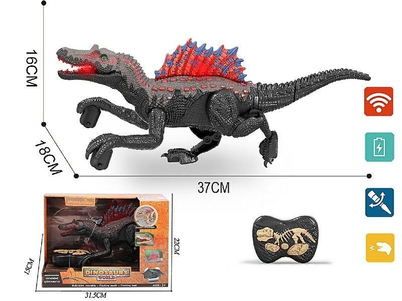Dinozaur Rc światło i dźwięk - figurka