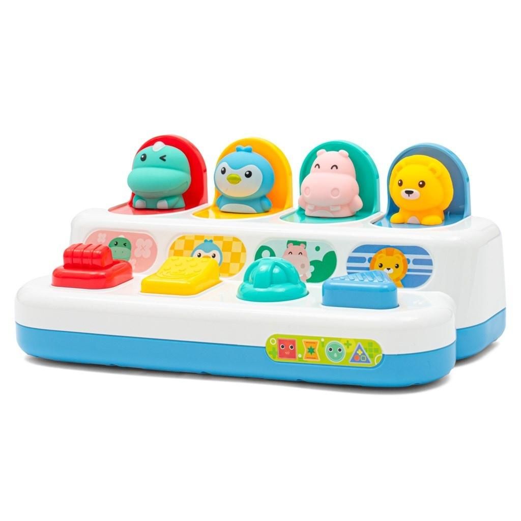Zabawka interaktywna Zwierzątka Peekaboo Baby Mix - zabawka