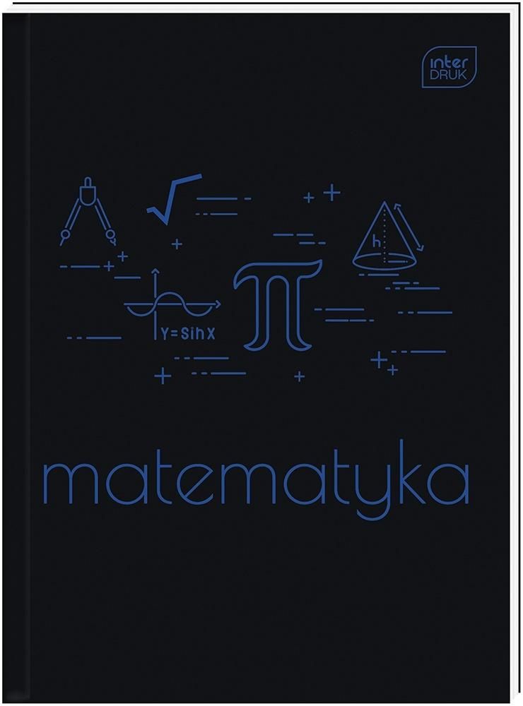 Interdruk Brulion A580k kartka M 70g Matematyka (5szt)