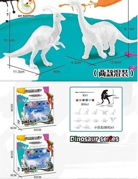 Dinozaur do malowania Mix - figurka
