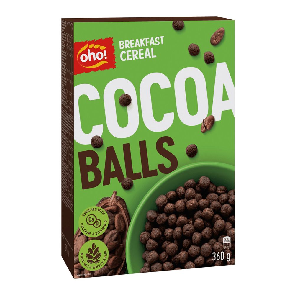 Oho! Płatki kulki kakao 360 g