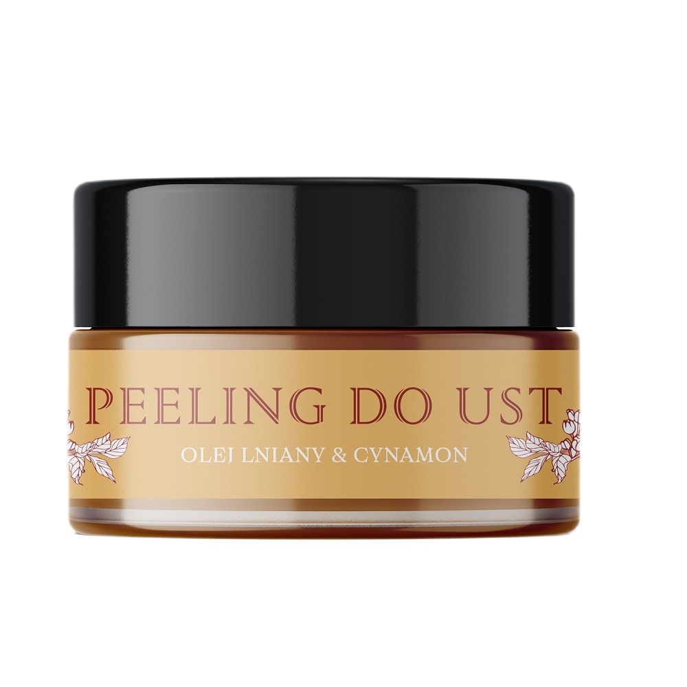 _Peeling do ust Olej Lniany & Cynamon