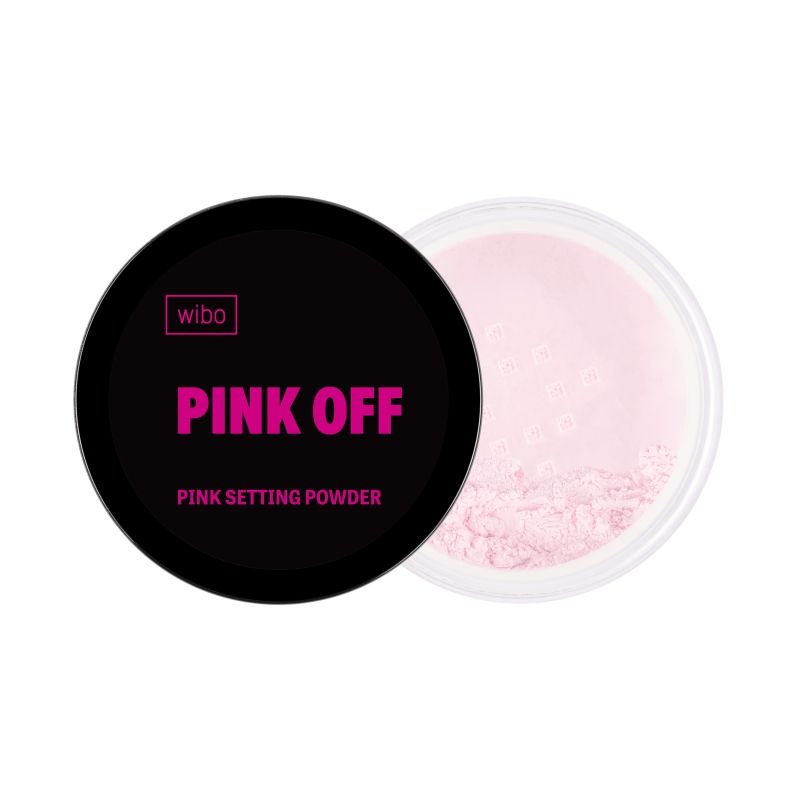 Wibo _Pink Off Setting Powder puder sypki 7 g - Podkład lub puder