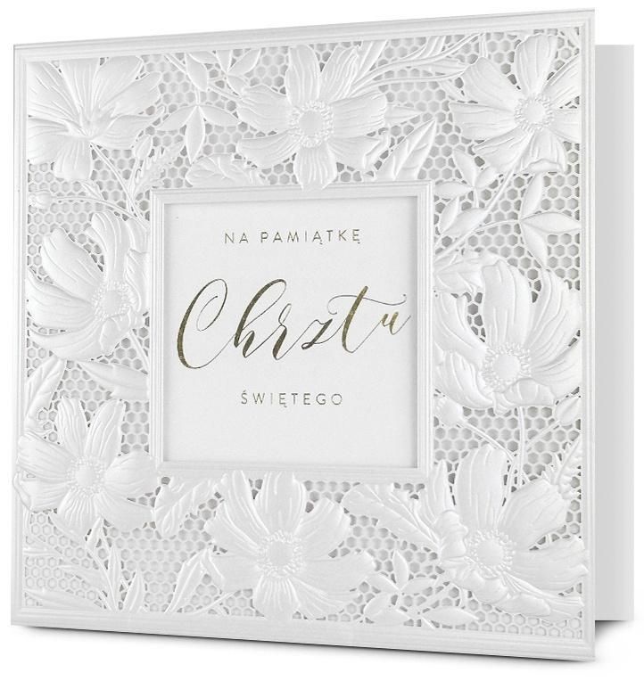 Karnet Chrzest - artykuł papierniczy