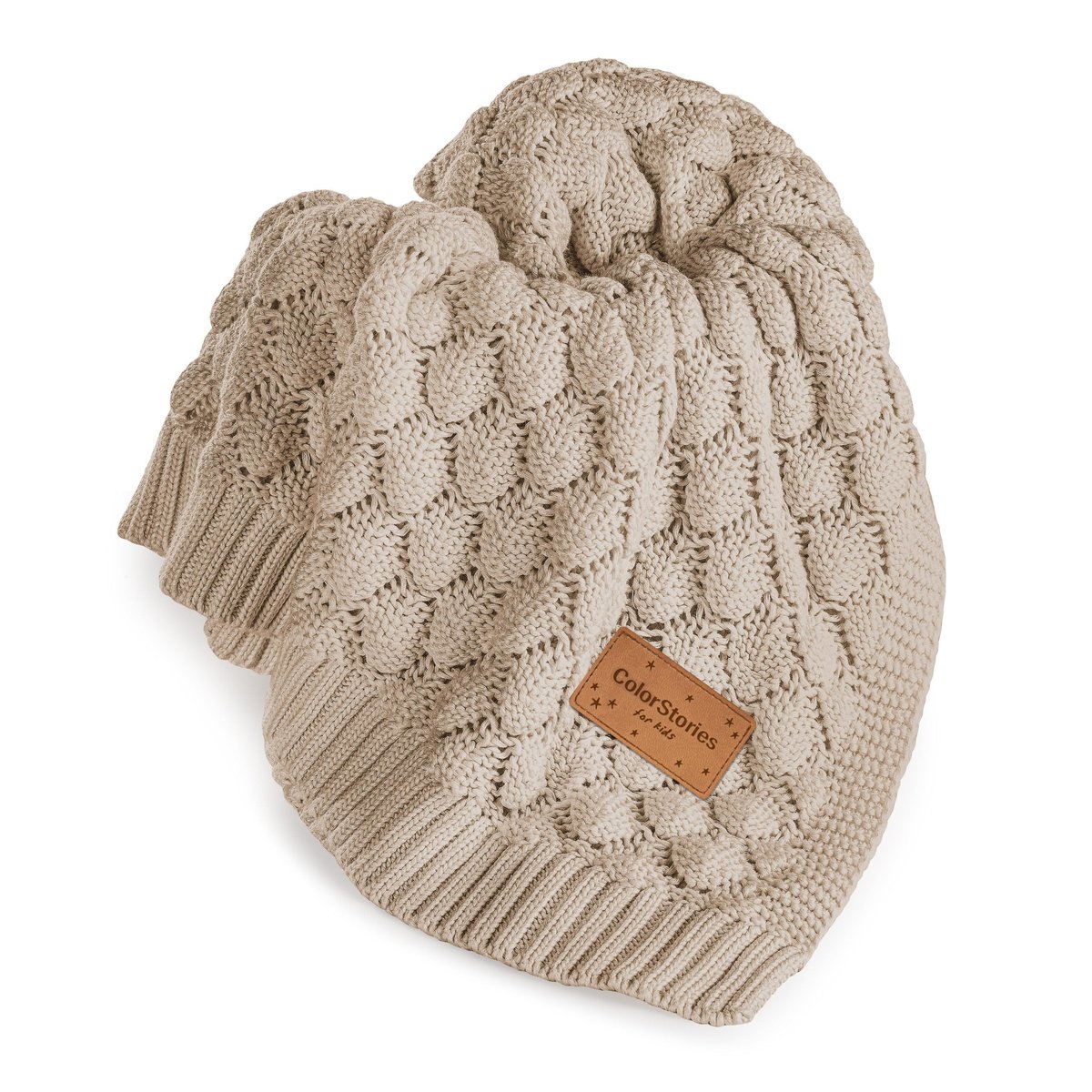 ColorStories Kocyk Bambusowy Fema Cappuccino