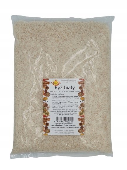Ryż biały 5 kg opakowanie horeca 5000g duża paczka