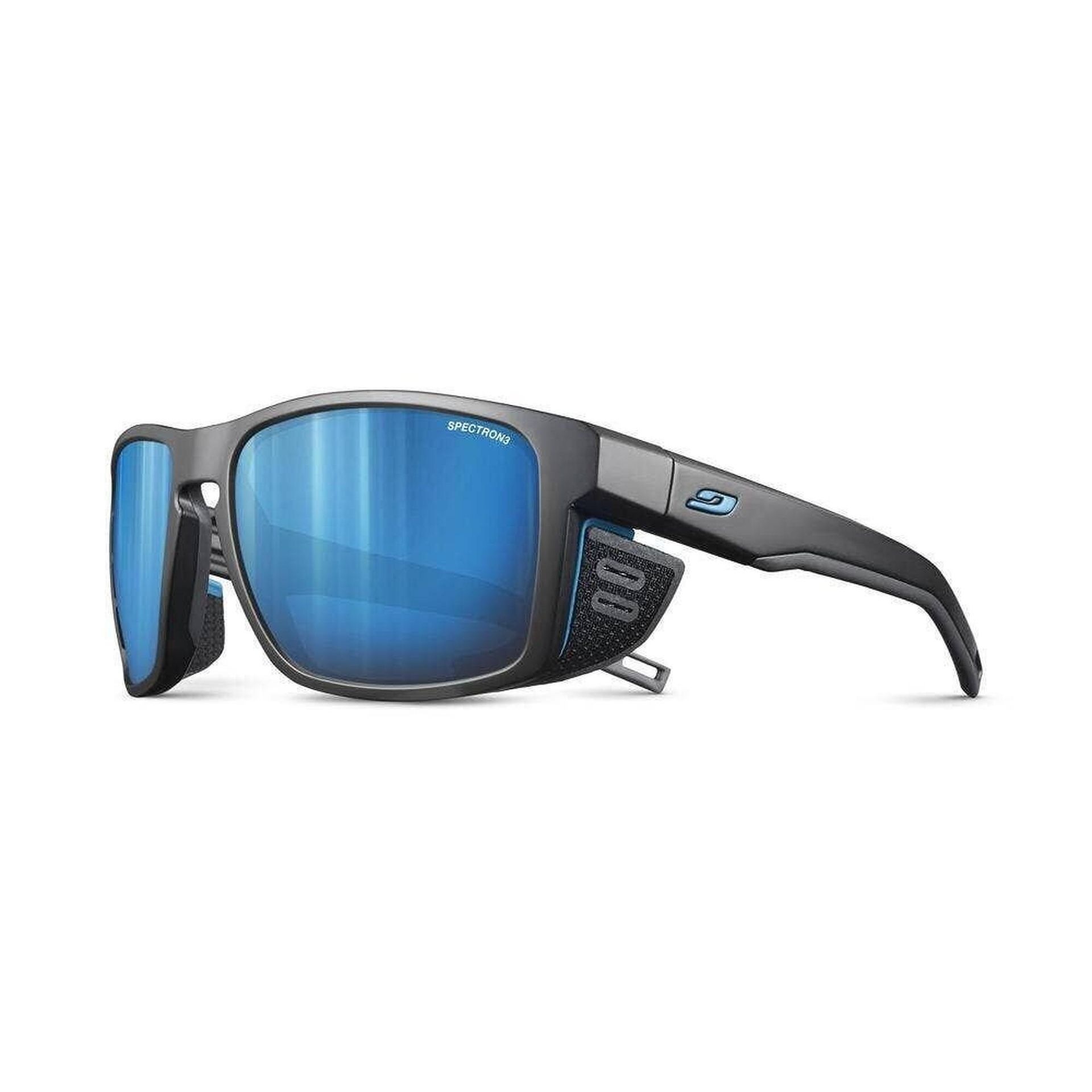 Julbo Shield Spectron Sunglasses Men, black/blue 2021 Okulary sportowe J5061114