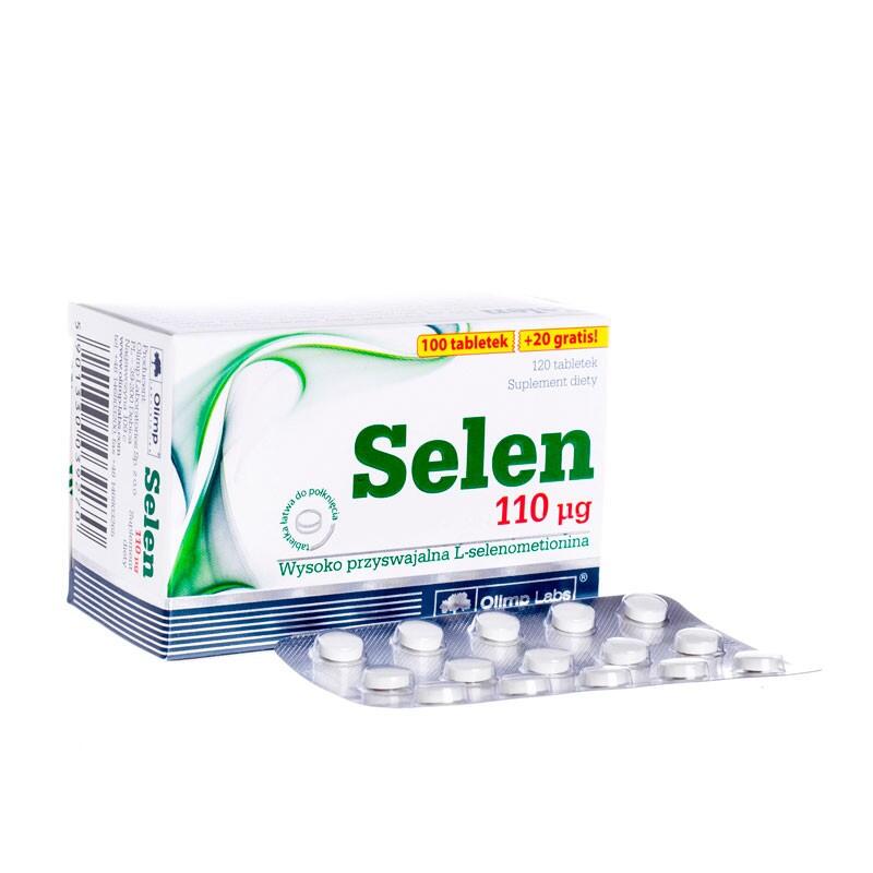Olimp Sport Nutrition Selen 110 g 100 tabl. + 20 gratis