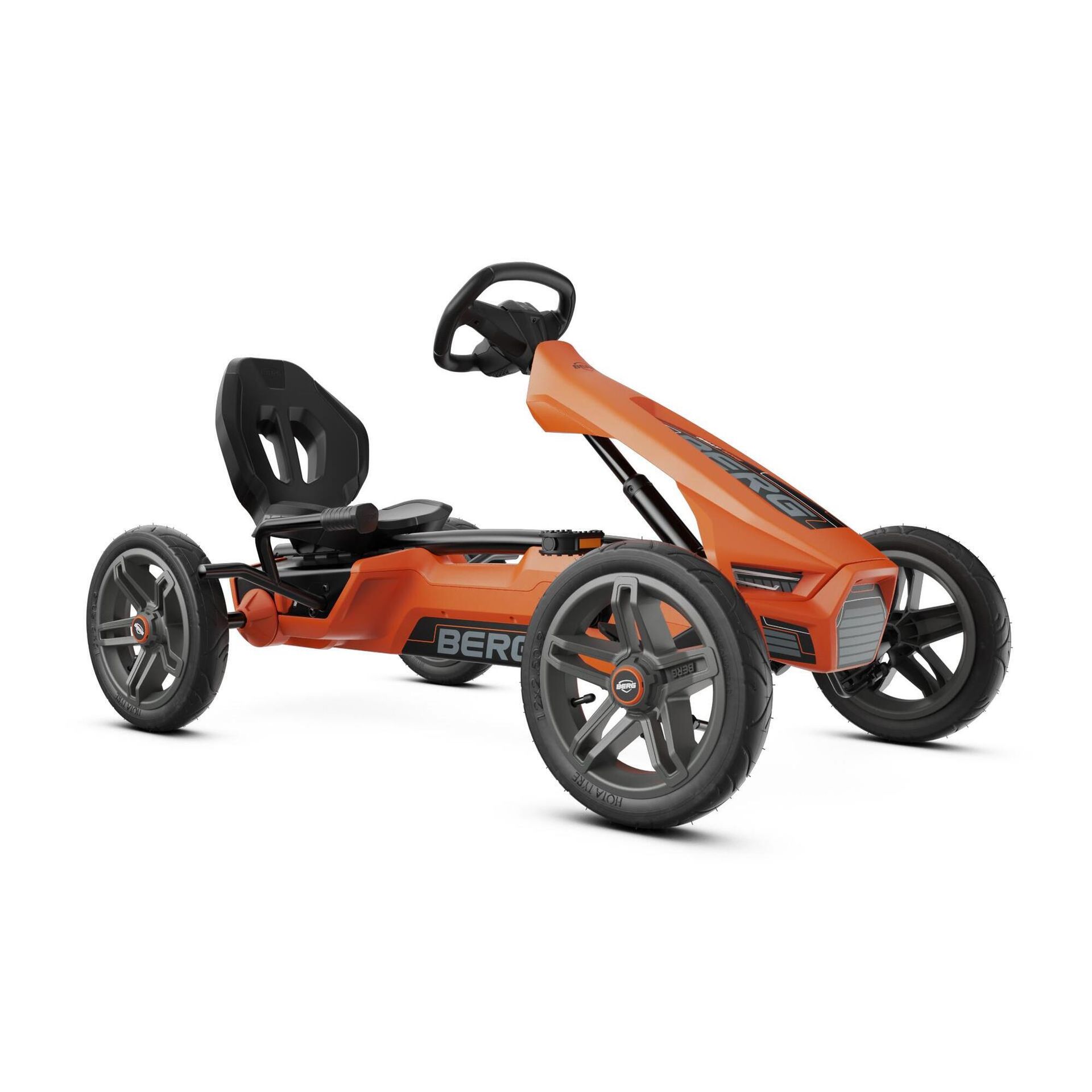 Gokart na Pedały RALLY NRG ORANGE BFR 4-12 lat do 60 kg Lumarko!